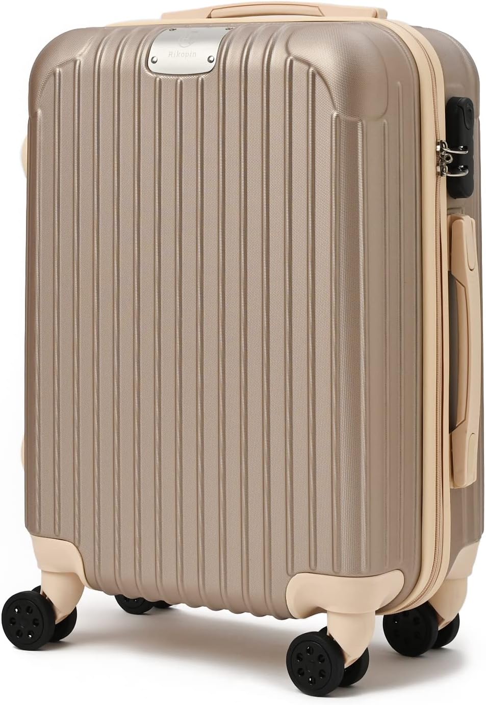 [ＲＲｉｋｏｐｉｎ] Rikopin(リコピン) スーツケース 機内持ち込み 大型 キャリーケース キャリーバッグ ダイヤルロック式 超軽量 かわいい