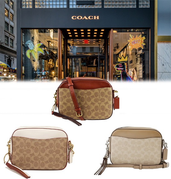 CAMERA BAG IN SIGNATURE CANVAS 31208