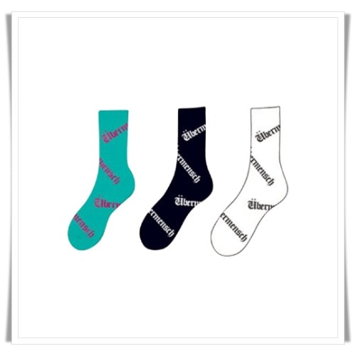 G-DRAGON 3枚セット 靴下 Ubermensch Socks レアアイテム