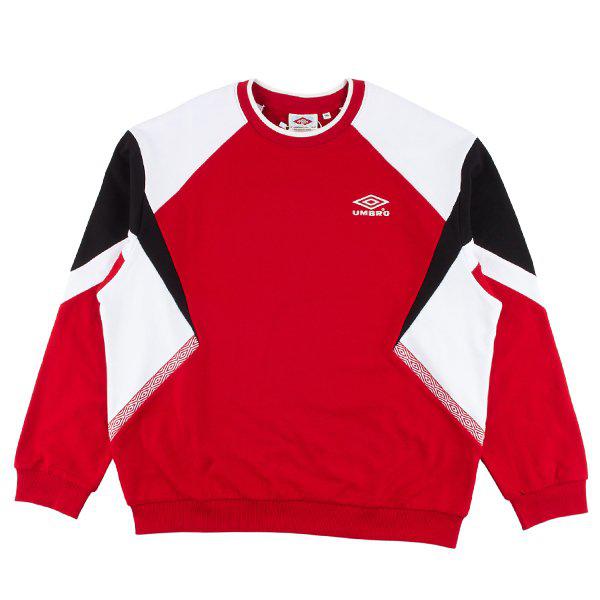 HBL OG フットボールムード スウェットシャツ UP421CFSO5 RED