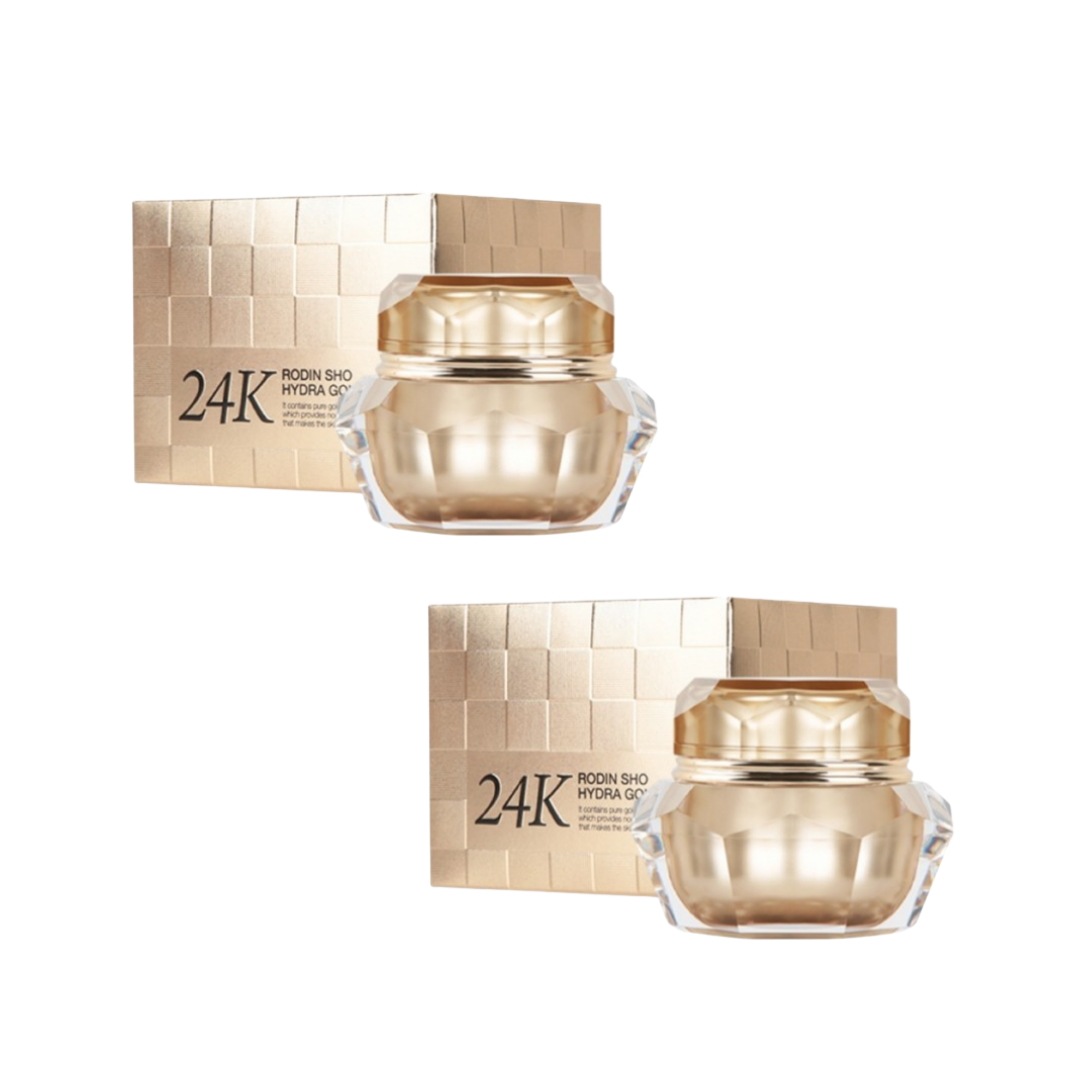ロダンショー24K ハイドラゴールド 水分保湿栄養クリーム50ml 2個