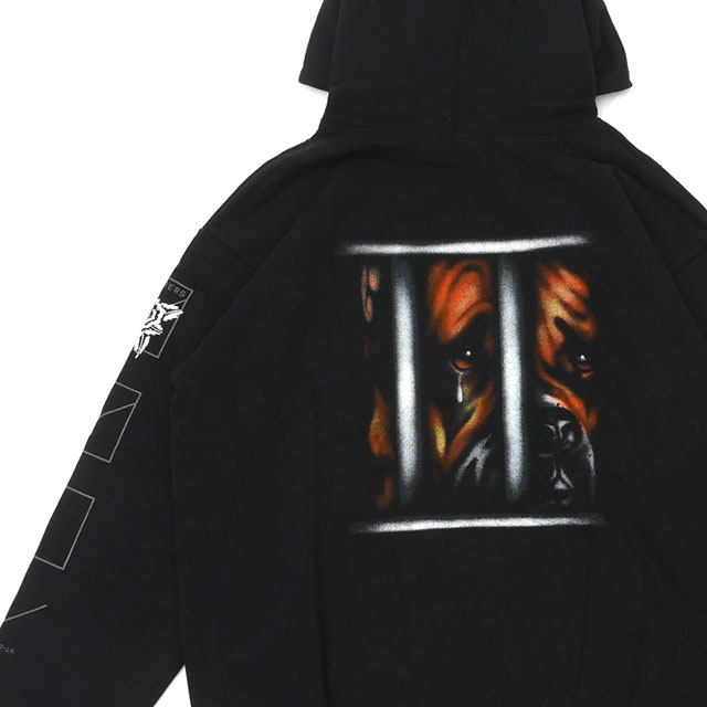 ナンバーズ Numbers AYALA SAD DAWG-HOODED FLEECE パーカー BLACK ブラック 420-000430-041 12,705円