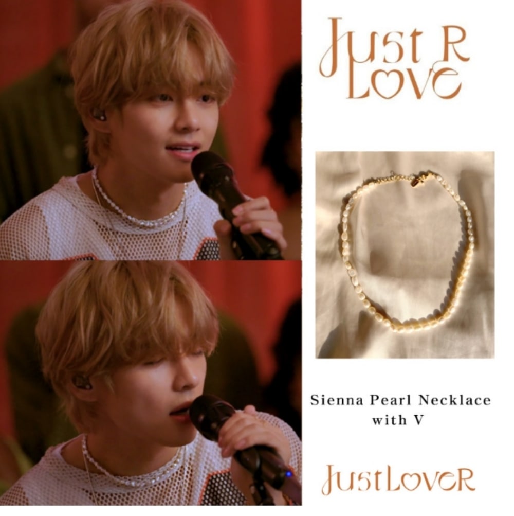 BTS V(テテ)/NCT JAEHYUN/Red Velvet JOY着用/Sienna Pearl Necklace/ユニセックス