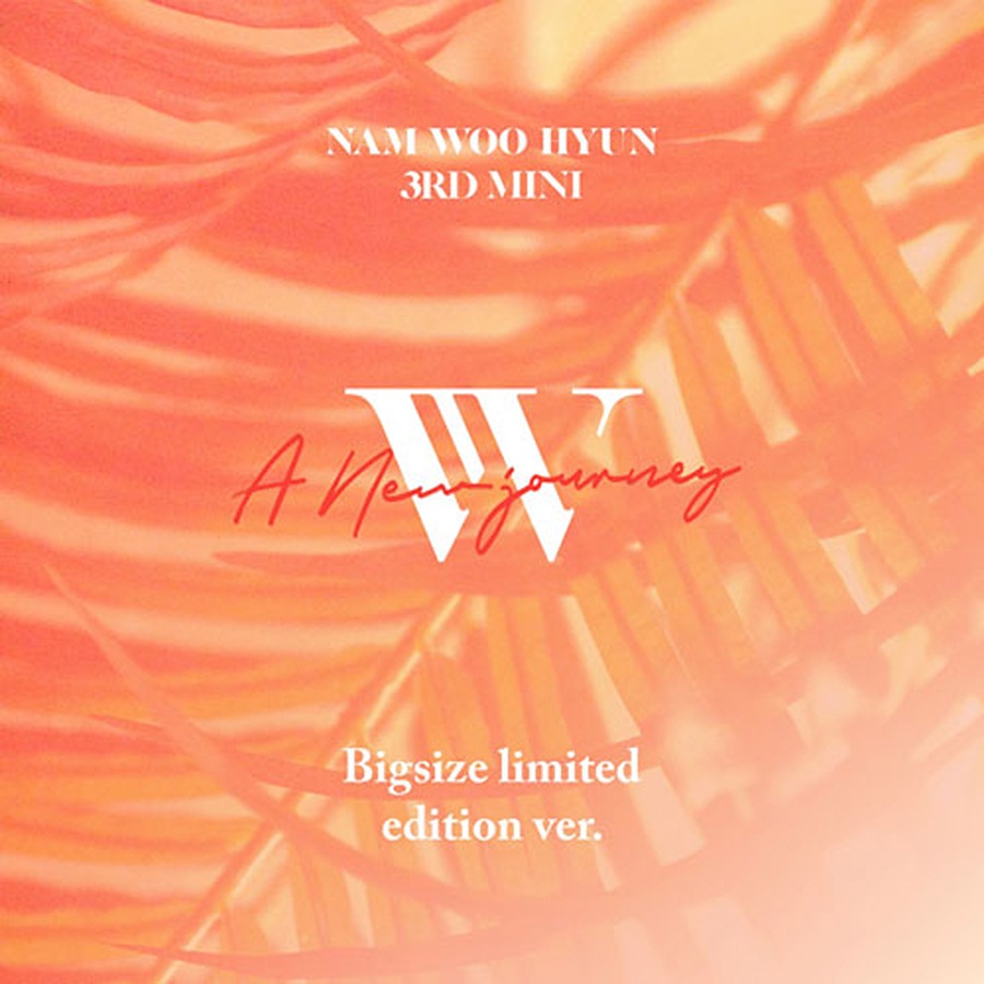 [未開封新品] ナム・ウヒョン (Nam Woohyun) - ミニ3集 [A New Journey] 拡張版 (限定/Big size limited edition ver.)