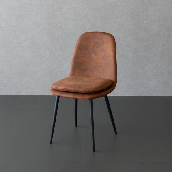 WIS CHAIR BR ブラウン アイアンチェア メーカー直送