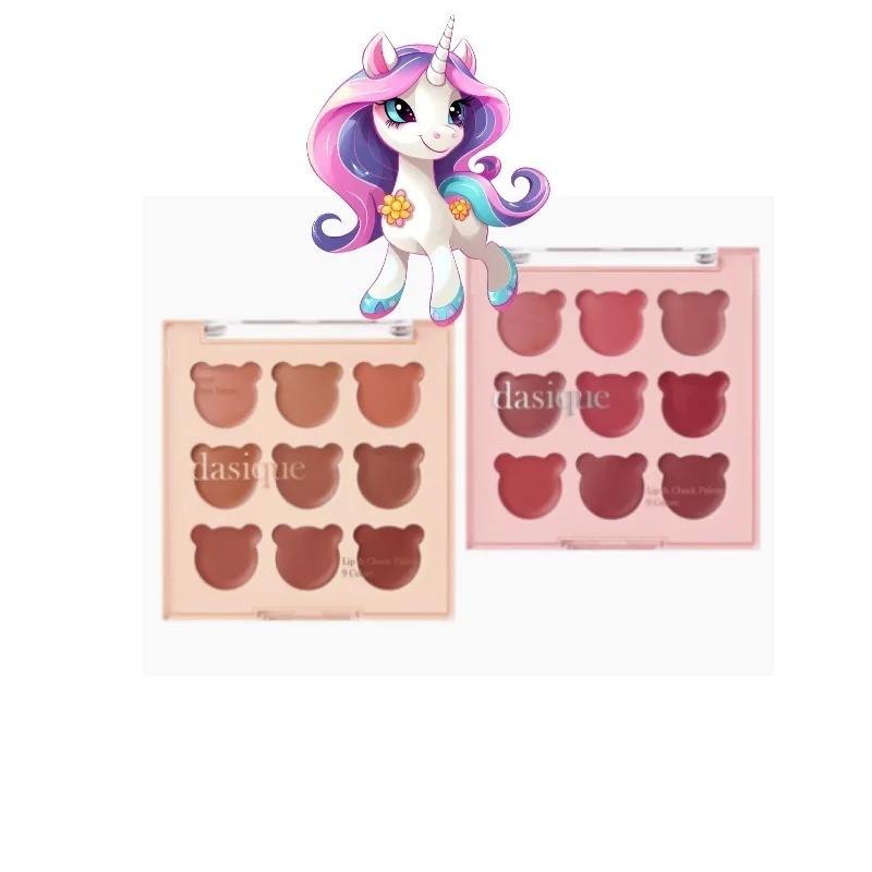 ムードペインティングリップアンドチークパレット 6色