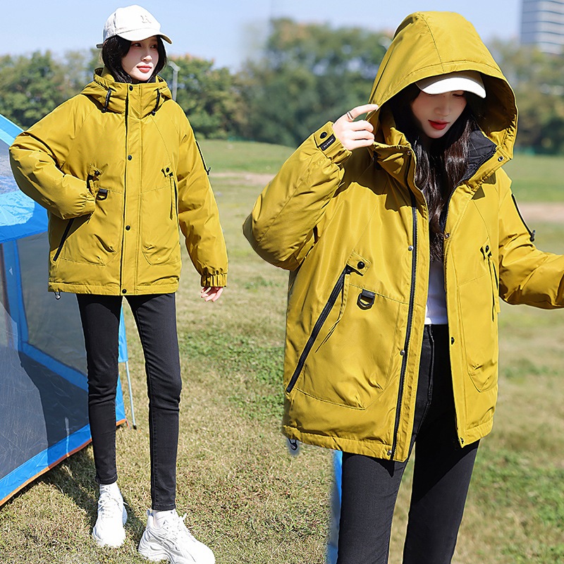 女性の冬のショートパンツを克服する短い肥厚パイ 2024 新しい冬ジャケット女性のための怠惰なスリムコットンジャケット 5,152円