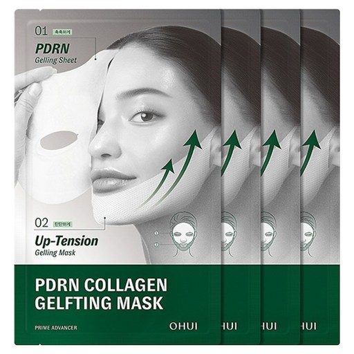 プライムアドバンサーゲルフティングマスク 4個 1個入り リフトマスク 速攻ケア