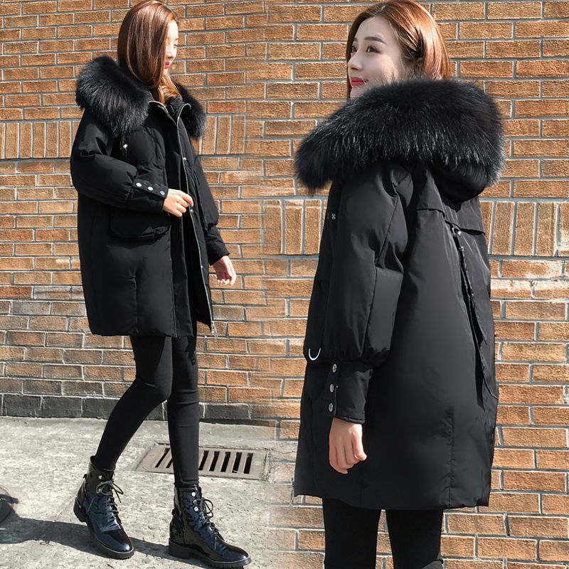 新作セール モッズコート ダウンジャケット レディース 冬 中綿ダウンコート ミディアム丈 カジュアル エコファーフード付 ダウンジャケット アウター暖かい オシャレ