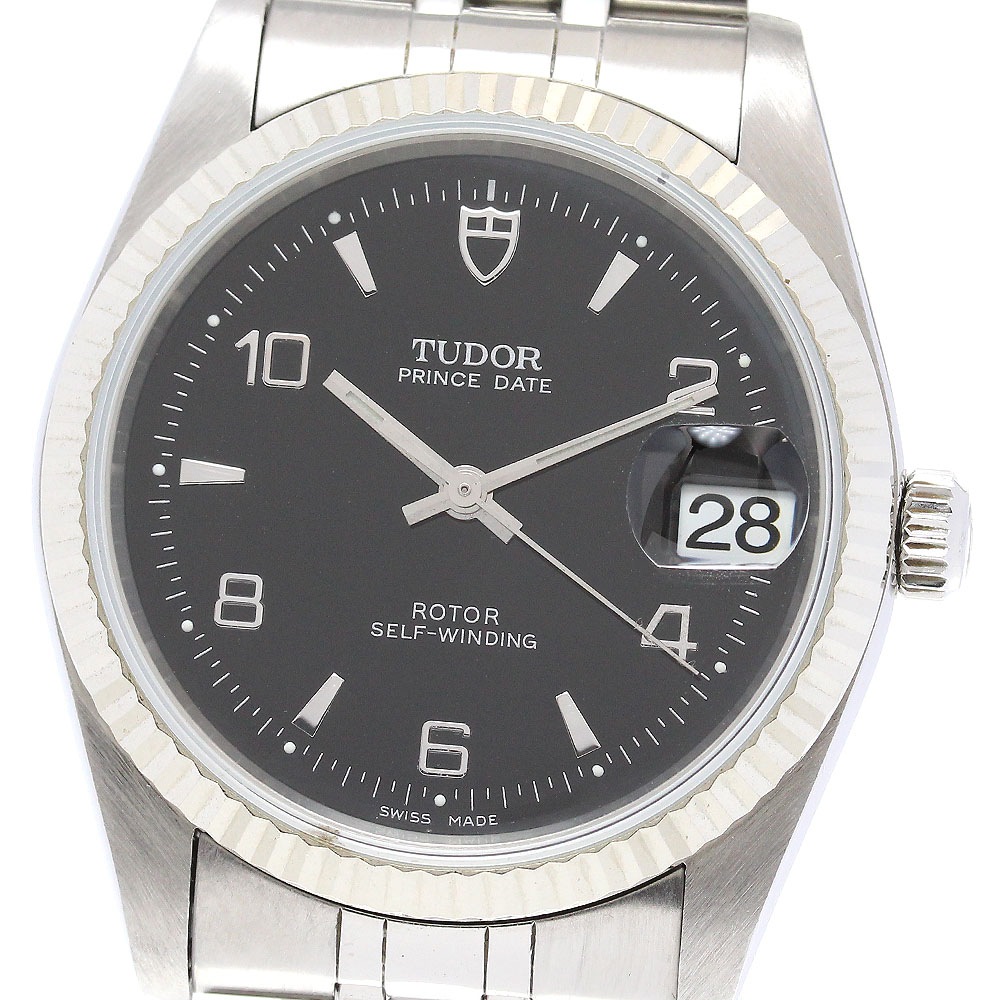 チュードル TUDOR 74034 プリンスデイト WGベゼル 自動巻き メンズ _837866【中古】
