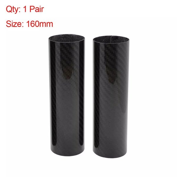 モトクロスフロントフォークプロテクターカバー カーボンファイバー ユニバーサルプロテクション 160mm 178mm 225mm 248mm 4,539円