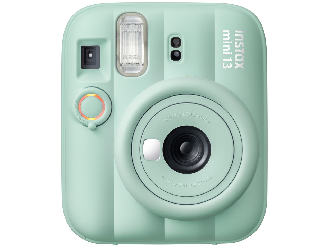 インスタントカメラ instax mini 13 チェキ[ラグーングリーン]