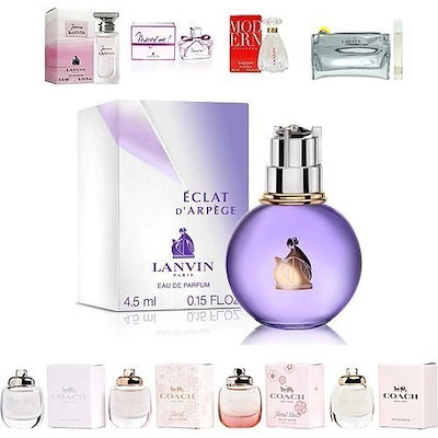 Qoo10] ランバン 小さくてかわいいミニ香水 各種 ミニボト : 香水