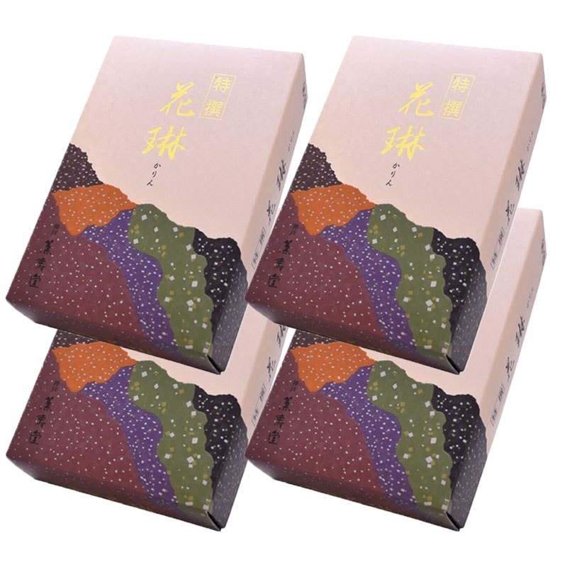 特撰花琳 大バラ 150g 4箱セット 線香 白檀 仏壇