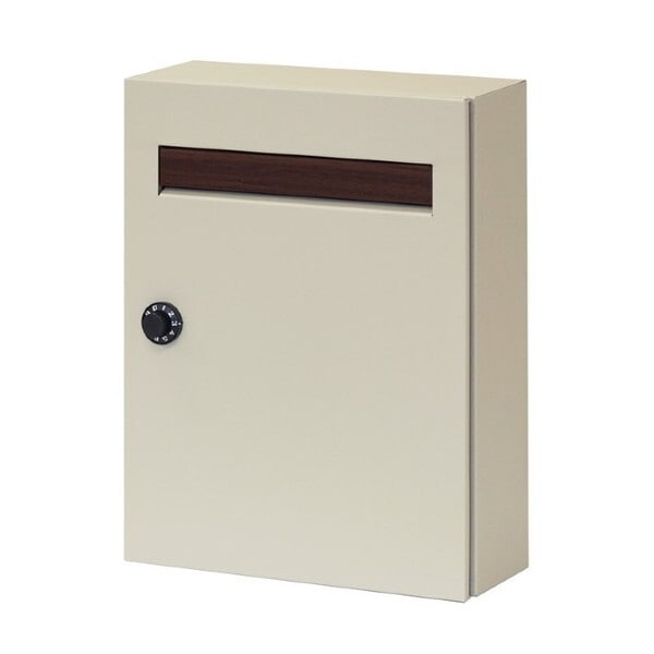 MOJYU WM-016 壁掛けポスト Enzo(エンツォ) グレージュ メーカー直送