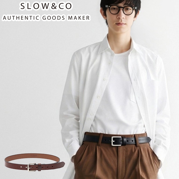 メンズ レディース ハービー カジュアル バックル レザー ブランド おしゃれ 革小物 日本製 herbie 27mm plain belt HS68J