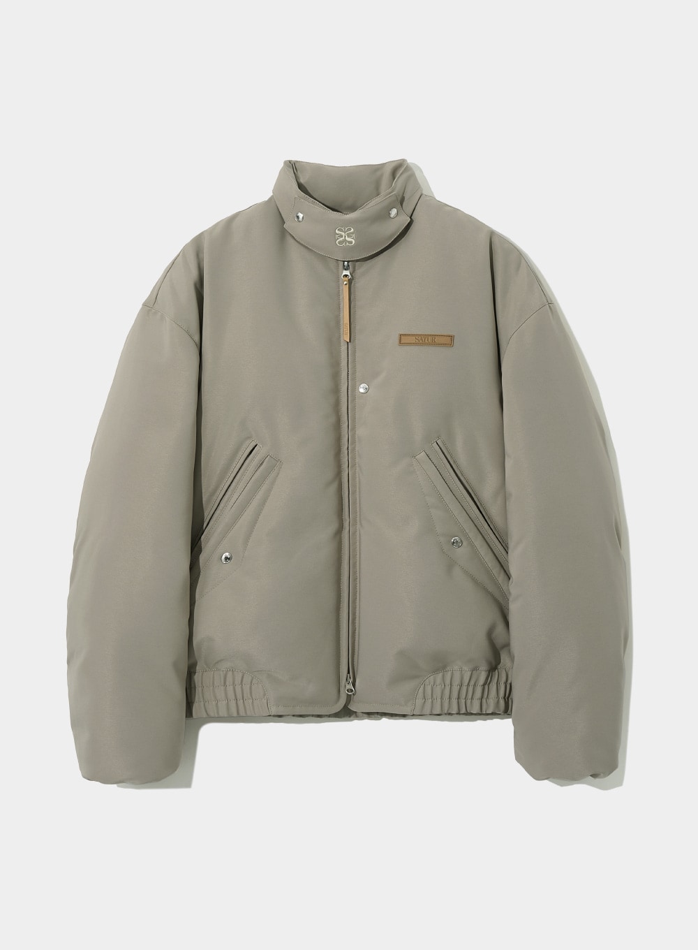 【SATUR】 SANTEE MA-1 PADDING JUMPER : KHAKI GRAY 33,248円