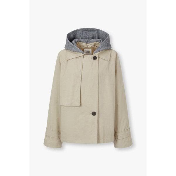 フード取り外し可能トレンチジャンパー (9174313976)