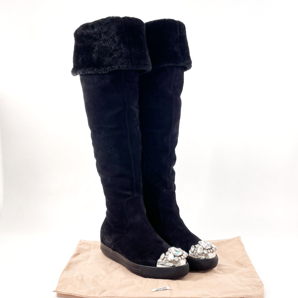 ムートンブーツ ブーツ ブラック スウェード レディース 20,805円