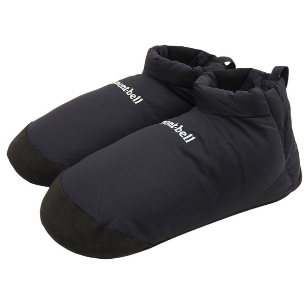 モンベル サンダル メンズ レディース M ナイロン 室内 冬用 ブラック ダウン キャンプシューズ RM1118827BK mont-bell