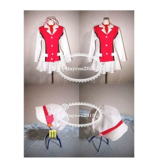 コスプレ衣装ユリ熊嵐百合城銀子人ver嵐が丘学園制服帽子付きオーダーサイズ可能