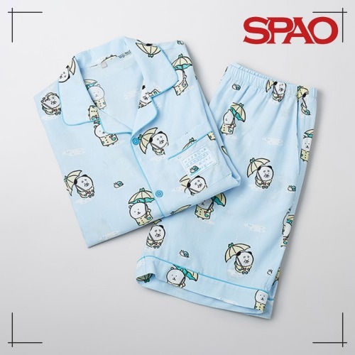 SPAO ダムゴム 私は可愛いダムゴム半袖パジャマ (LIGHT BLUE) 韓国限定 かわいい