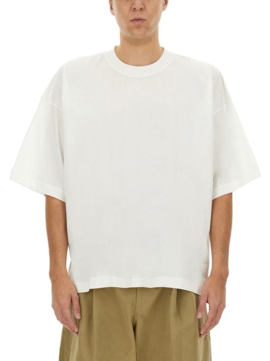 STUDIO NICHOLSON Men T-Shirts PIUSNM 1327 OFFWHITE
