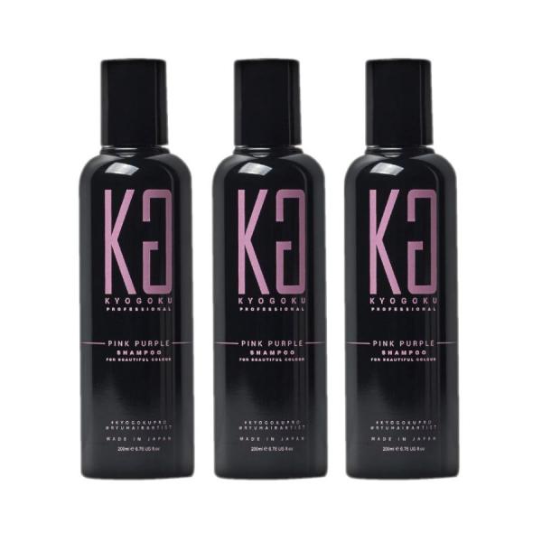 ピンクパープル カラーシャンプーPP 200ml 3個セット カラーシャンプー 紫シャンプー ムラシャン