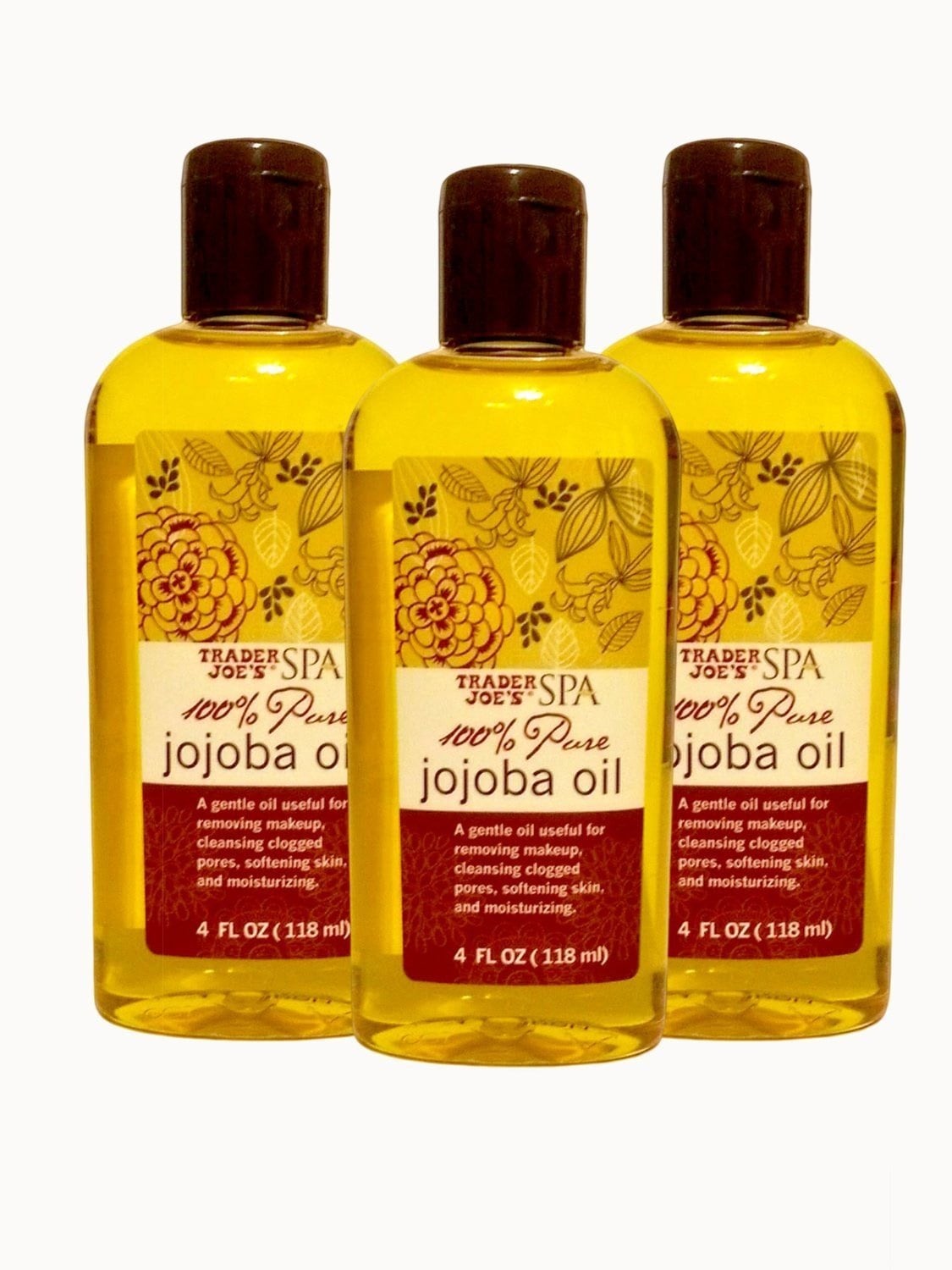 3-pack Trader Joe s Spa Pure Jojoba Oil