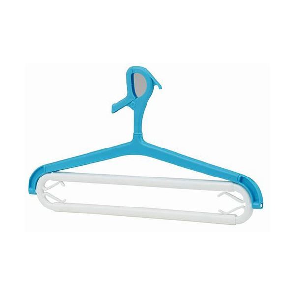 [5セット] レック 5S W大判バスタオル/トレーナーハンガー2本組 W-425X5