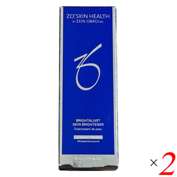 ゼオスキンヘルス ブライタライブ 50ml 2本セット