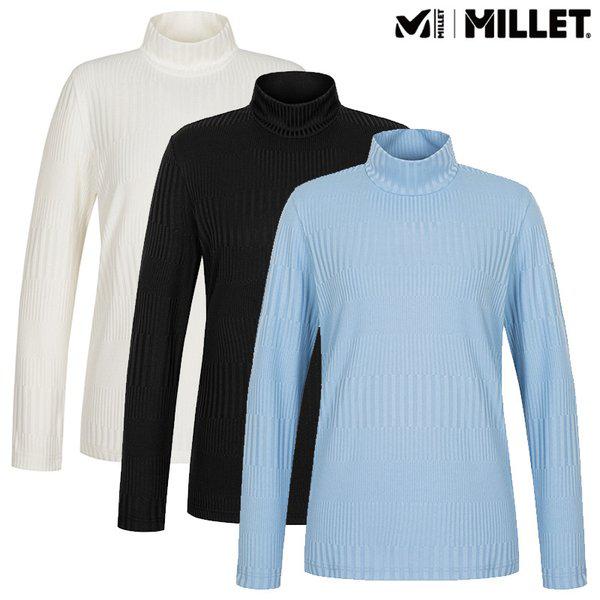 【25新商品 20%特別価格】女性の変わりやすい季節のタートルネック LD ルーシー Tシャツ_MLUFT612III_US