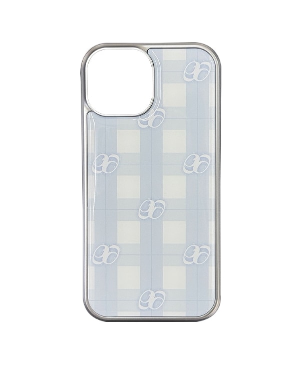 CHECK SILVER EPOXY CASE