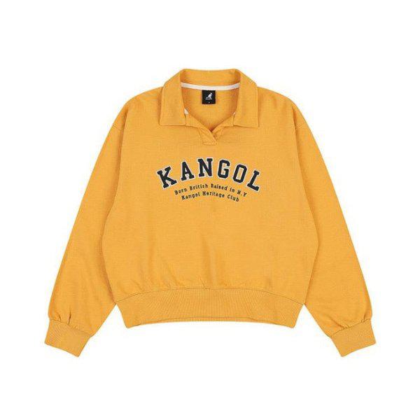 M 長袖Tシャツ CQK KQFW-RT17690MT ウーマンズ カレッジ アスリート スウェット 1769 マスタード