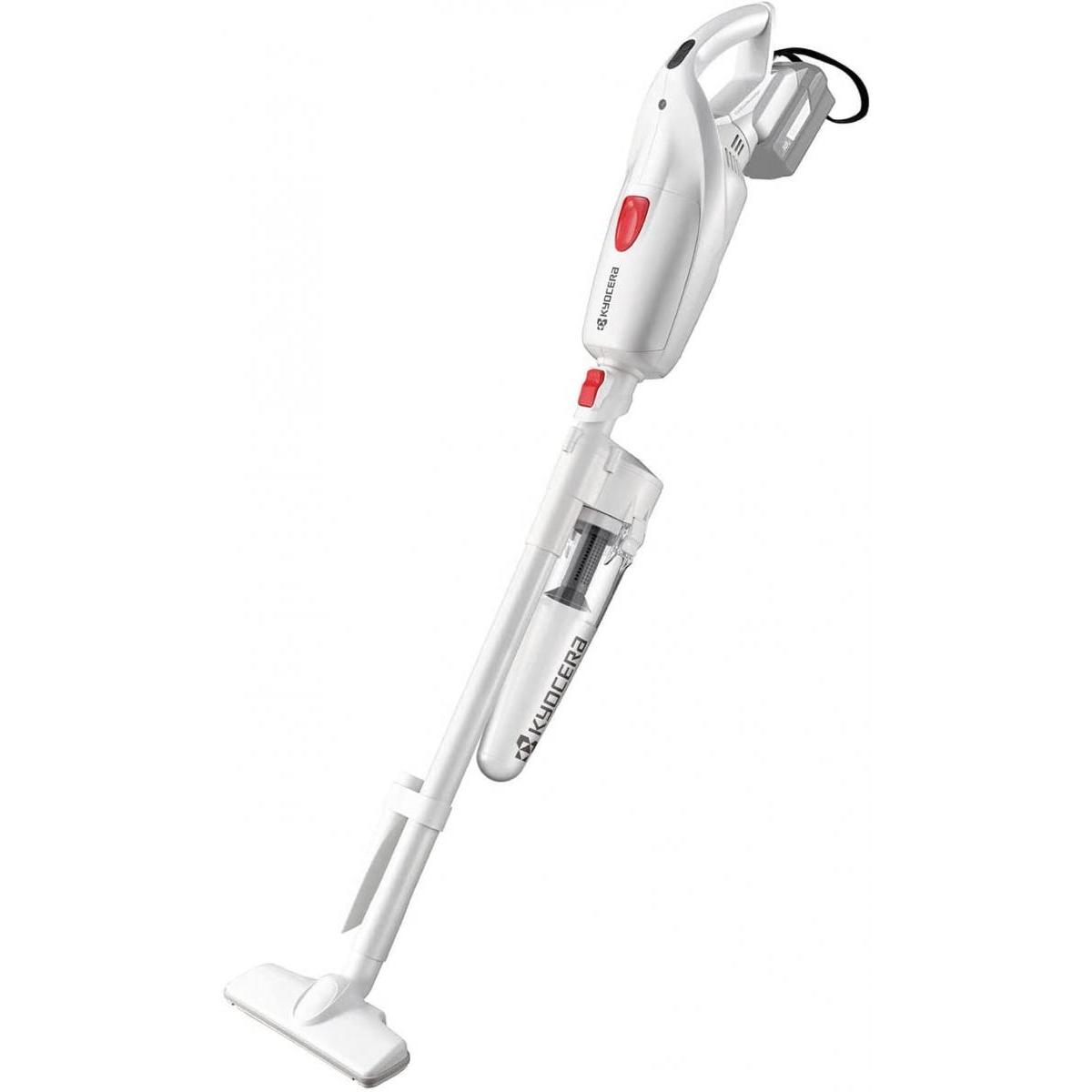 京セラ(Kyodera) 充電式クリーナー DHC180 ホワイト 本体のみ　電池パック 充電器別売り プロ向け 掃除機 旧リョービ 旧RYOBI