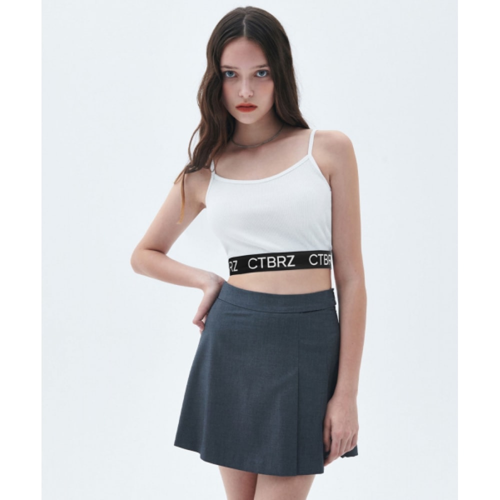 シティブリーズロゴバンディングノースリーブトップ_アイボリー