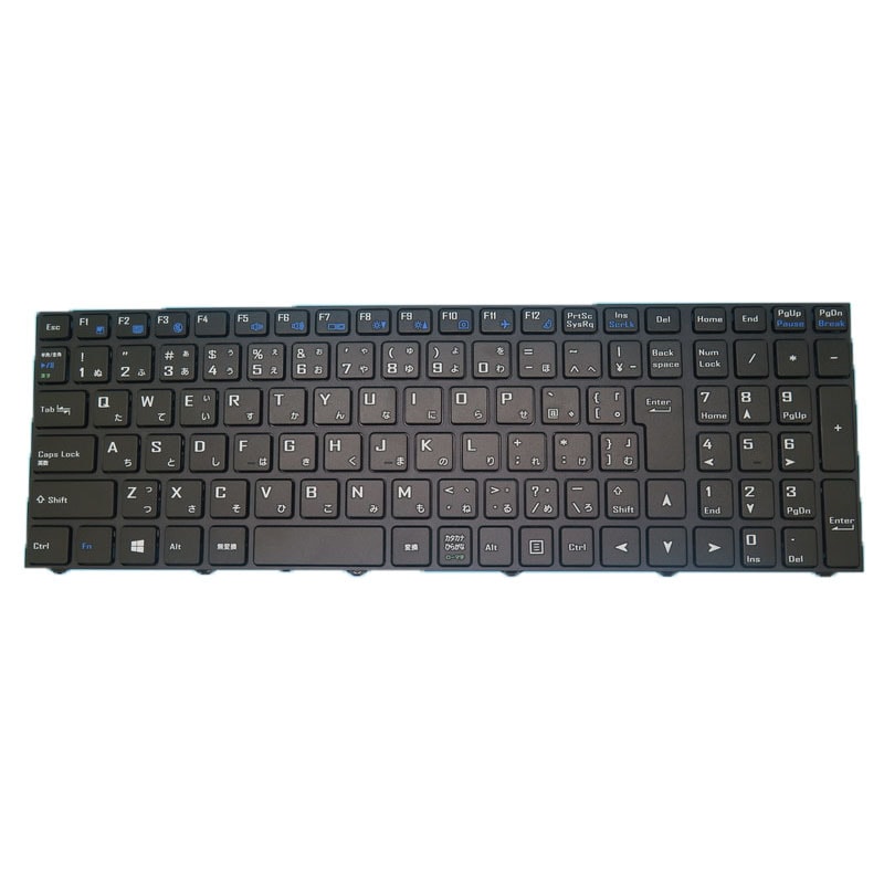 バックライトなし キーボード互換 6-80-N15Z0-212-1 日語 ブラックフレーム