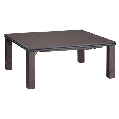 高さ4段階調節 折れ脚こたつ フラットローリエ 108×75cm こたつ フラットヒーター 長方形 日本製継ぎ足折りたたみ マストバイ 11100370-br ブラウン 【送料無料】【KK9N0D18