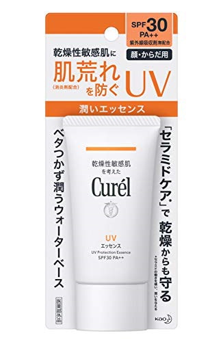 他サイト： キュレル UV カット UV エッセンス [医薬部外品] 日焼け止め SPF30 / PA++ 50グラム (x 1)の商品画像