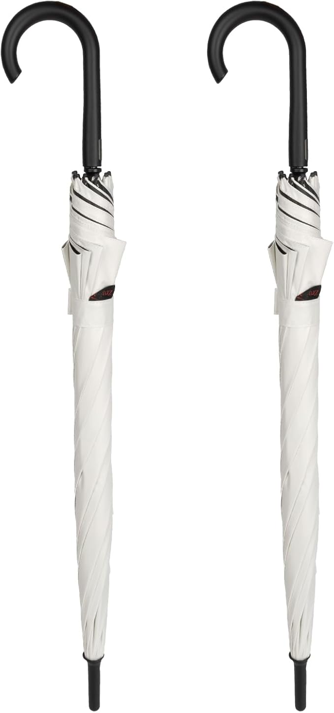 日傘 メンズ 完全遮光 長傘 超軽量 レディース 晴雨兼用 UVカット 100% 遮熱効果 熱中症対策 傘 ワイド 58cm スポーツ観戦 グラスファイバー 耐風 撥水 ワンタッチ ジャンプ傘