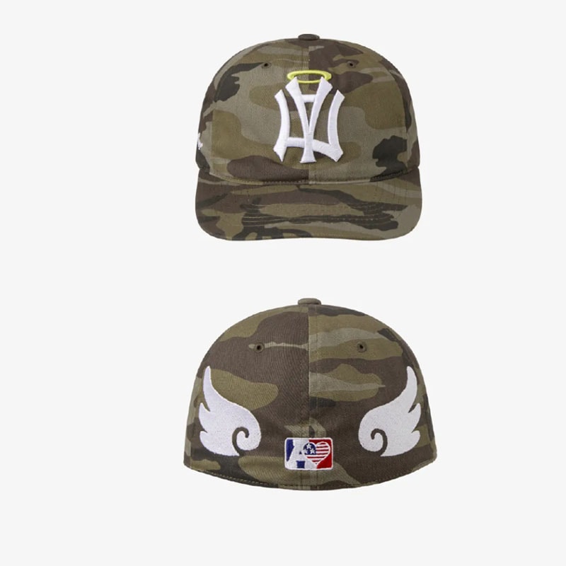 AE SYMBOL ANGEL WING CAP [CAMO]
