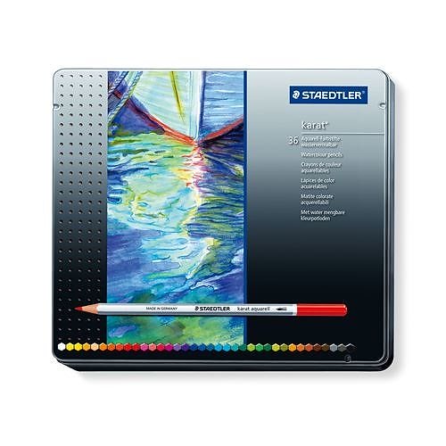 カラトアクェレル水彩色鉛筆36色 125M36 00053558