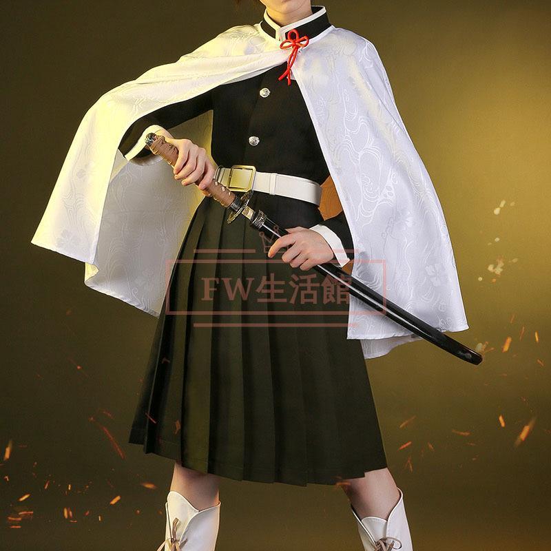【新品開催 即納】コスプレ衣装 栗花落 カナヲ 衣装 セット 仮装 コスチューム かまど ねずこ仮装