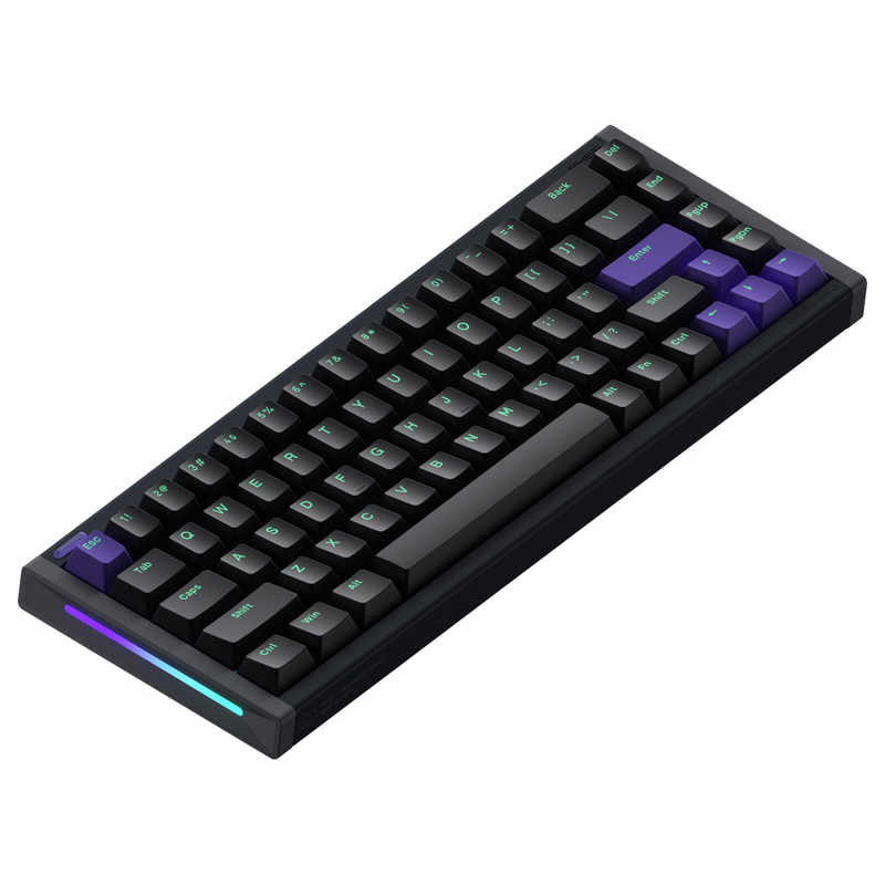 NUPHY　HEスイッチゲーミングキーボード(ラピッドトリガー対応)NuPhyX-BH65 Magnetic Jade Pro　b65p