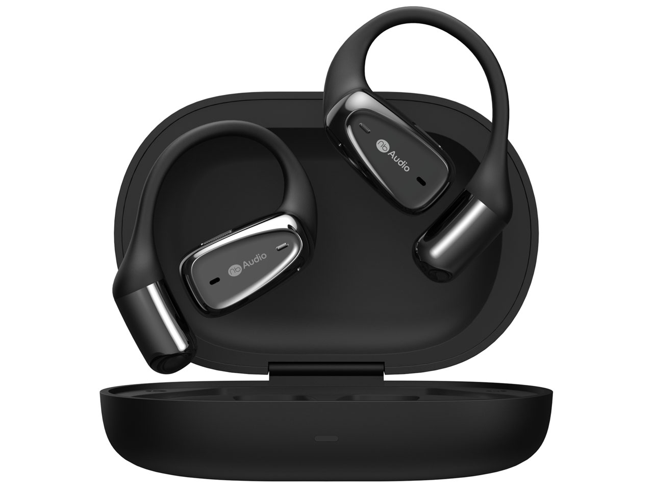 (nb)Audio Open+ BK [ブラック] フルワイヤレスイヤホン