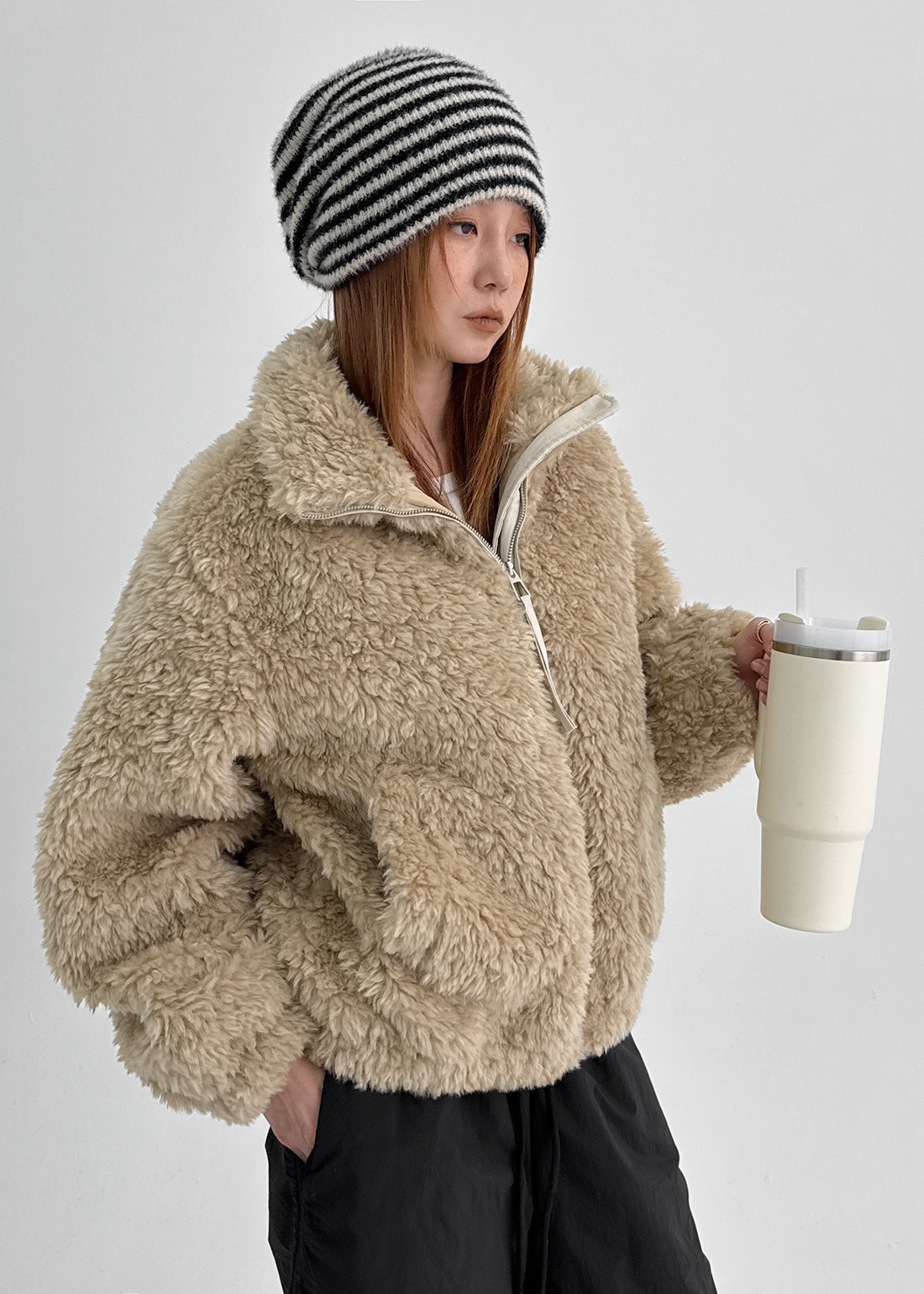 ピーカブーファージップアップジャンパー (2オンス)