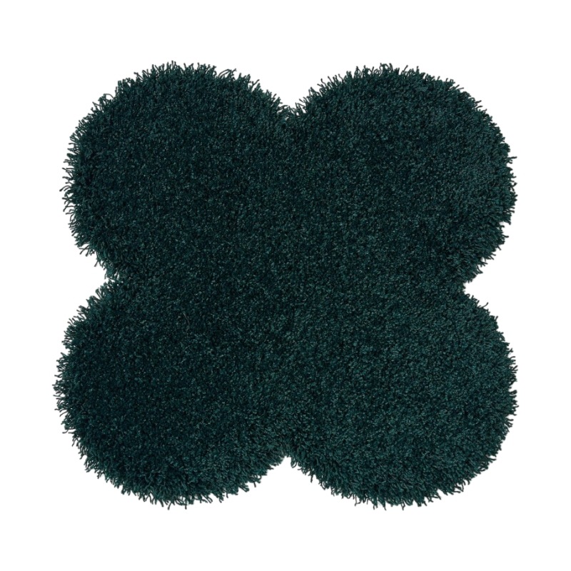 カーペット シエラ ONLY LUCKY S size マット ポイントマット 玄関マット ハンドターフティング ふわふわタッチ 滑り止め付き 韓国インテリア 韓国ライフスタイル