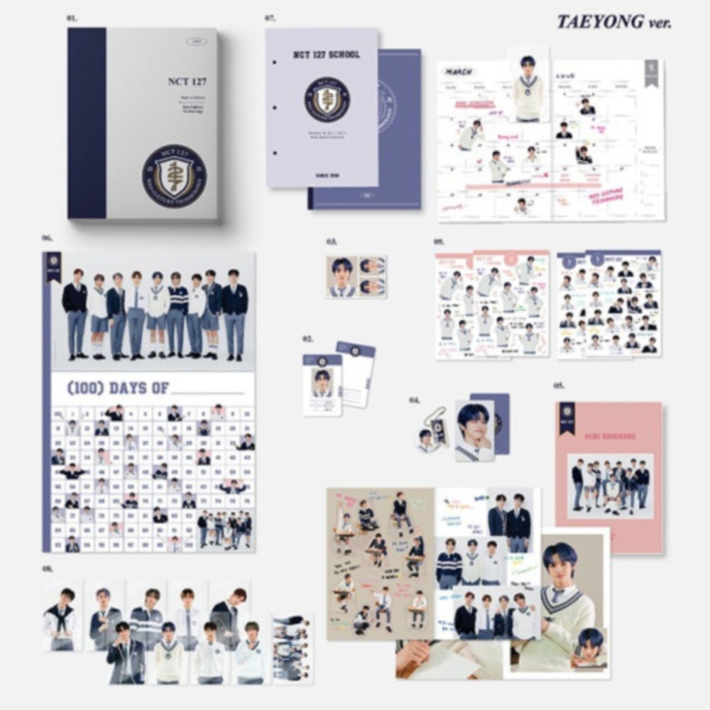 NCT 127 2021 BACK TO SCHOOL KIT NCT 127 NCT 127 - 2021 Back to School Kit バックツースクールキット 未開封 新品