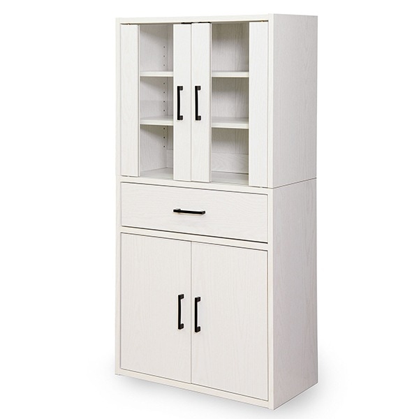 リーテンスタッド LSD-06-0002-wo 食器棚120cm WO ホワイトオーク メーカー直送