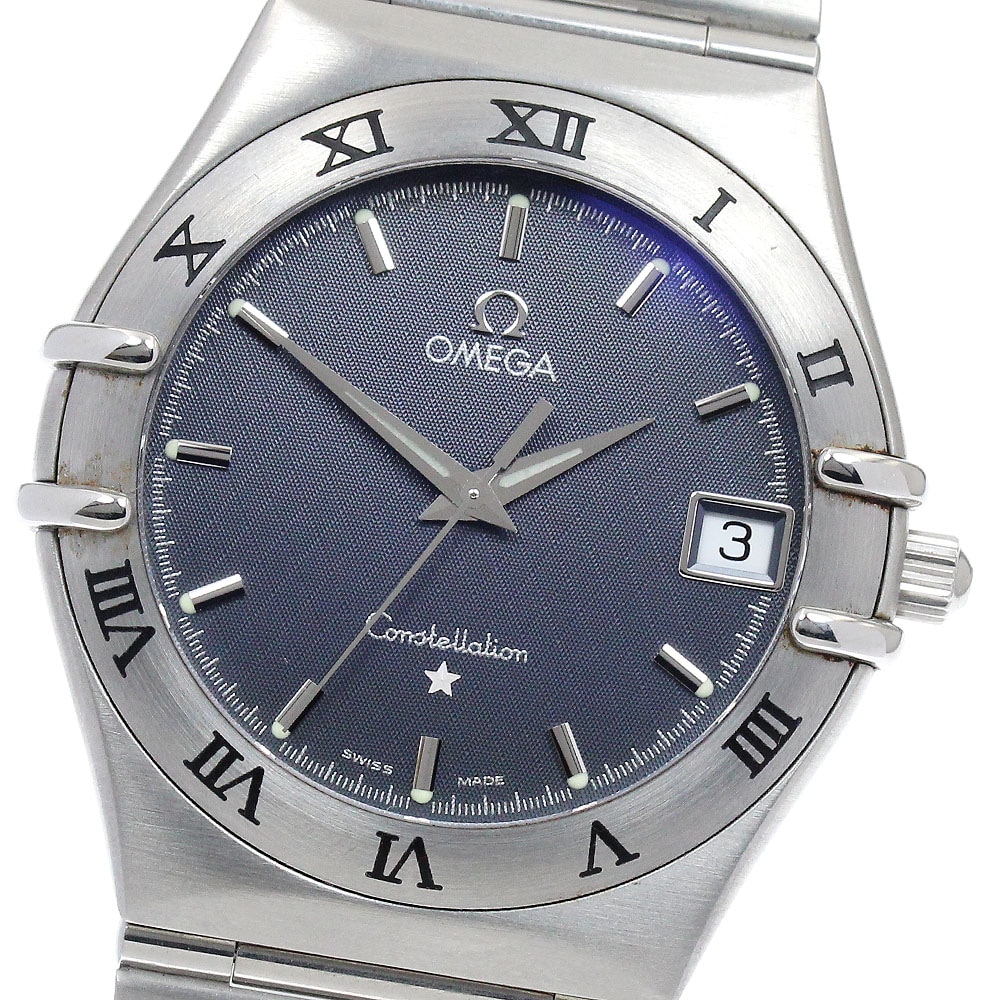オメガ OMEGA 1512.40 コンステレーション デイト クォーツ メンズ 保証書付き_881996【中古】